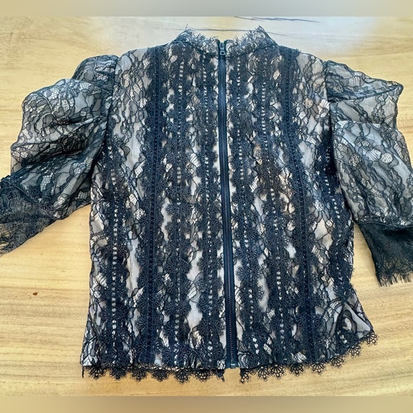 Alice + Olivia Black Lace Blouse. Like New!
Simply beautiful - Picture 3 of 7